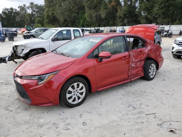 Image 1 of 2020 TOYOTA COROLLA LE 2020 with VIN JTDEPRAE7LJ073400