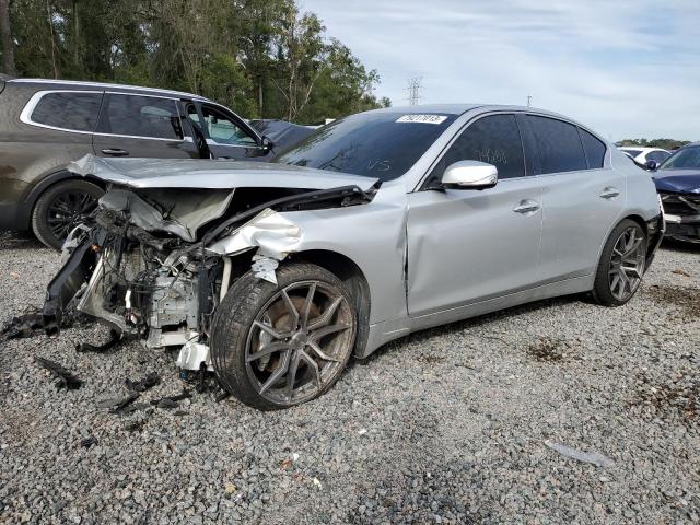 Image 1 of 2016 INFINITI Q50 RED SPORT 400 2016 with VIN JN1FV7AR2GM450496