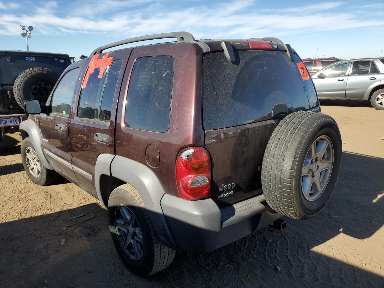 Obraz 2 z 2004 JEEP LIBERTY SPORT 2004 z VIN 1J4GL48K24W139711