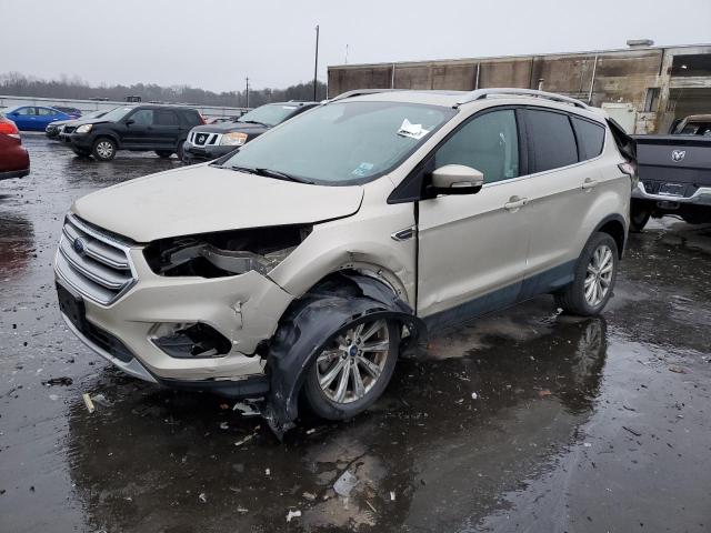 Image 1 of 2017 FORD ESCAPE TITANIUM 2017 with VIN 1FMCU9JD7HUE63101