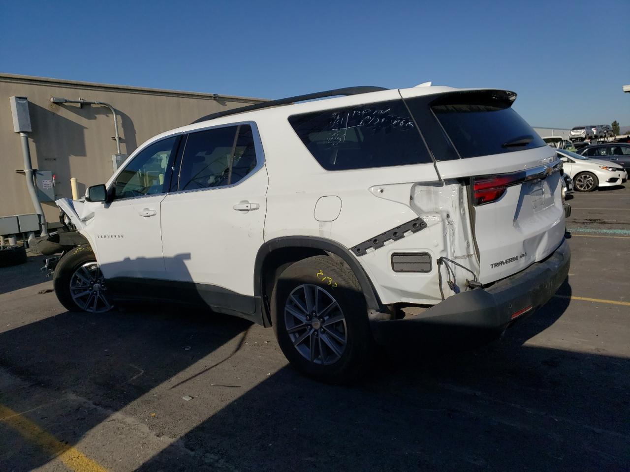 Image 2 of 2022 CHEVROLET TRAVERSE LT 2022 with VIN 1GNEVGKW2NJ102944