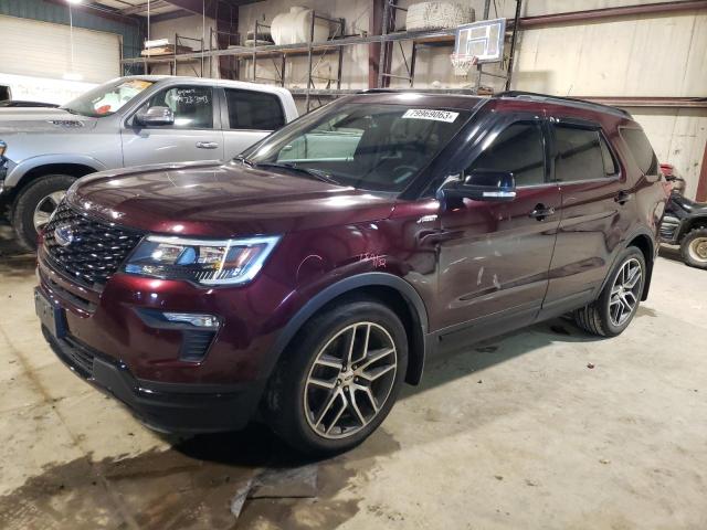 Изображение 1 2018 FORD EXPLORER SPORT 2018 с VIN 1FM5K8GTXJGC38151