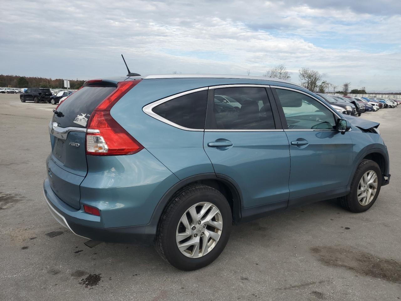 Image 3 of 2015 HONDA CR-V EXL 2015 with VIN 5J6RM4H76FL034692