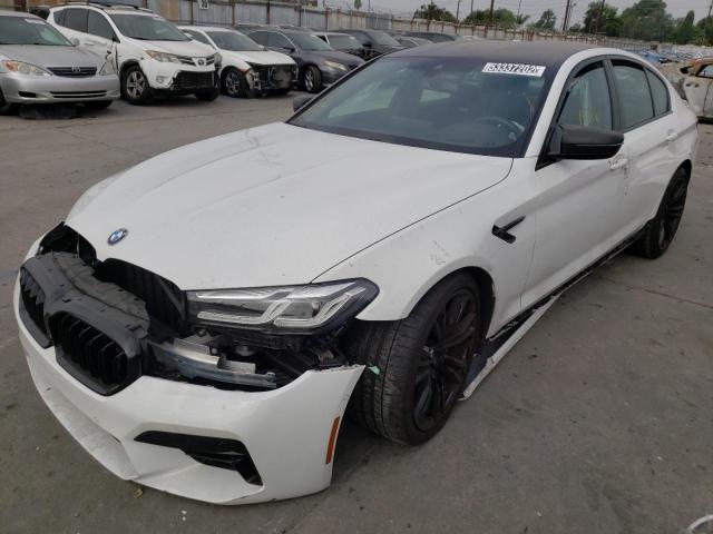Obraz 2 z 2021 BMW M5  2021 z VIN WBS83CH03MCF34903