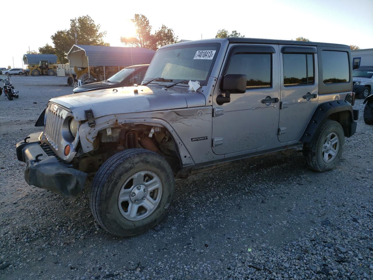 Image 1 of Jeep Wrangler Unlimited Sport 2013 with VIN 1C4BJWKG2DL620064
