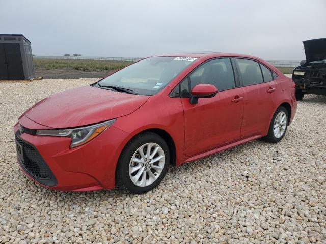 Image 1 of 2020 TOYOTA COROLLA LE 2020 with VIN JTDHPRAE3LJ030864