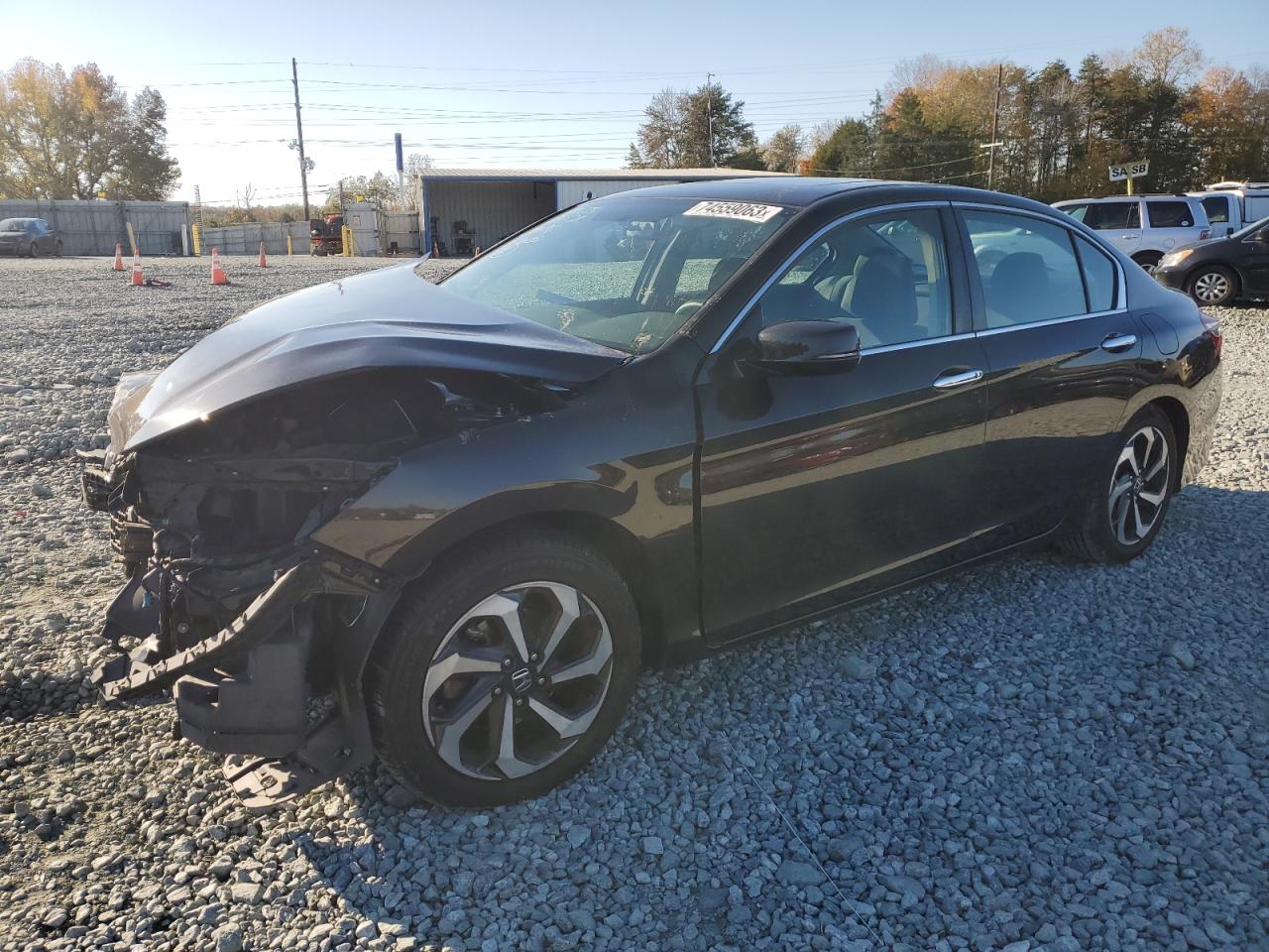 Image 1 of 2016 HONDA ACCORD EX 2016 with VIN 1HGCR2F75GA147682
