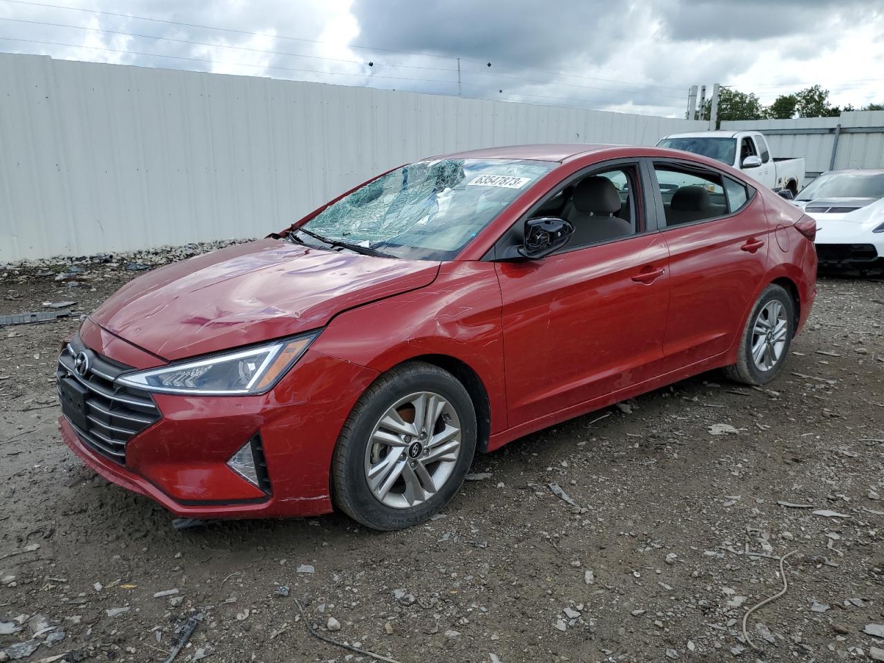 Изображение 1 2020 HYUNDAI ELANTRA SEL 2020 с VIN KMHD84LF2LU017666