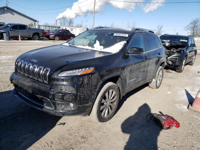 Image 1 of 2017 JEEP CHEROKEE OVERLAND 2017 with VIN 1C4PJMJS1HW646787