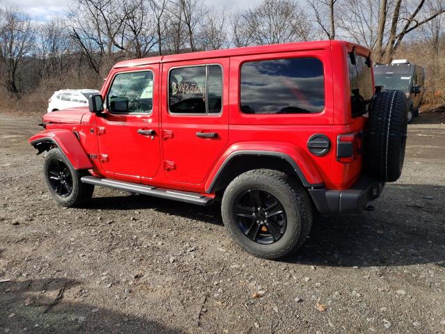 Image 2 of 2021 JEEP WRANGLER UNLIMITED SAHARA 2021 with VIN 1C4HJXEN1MW767582