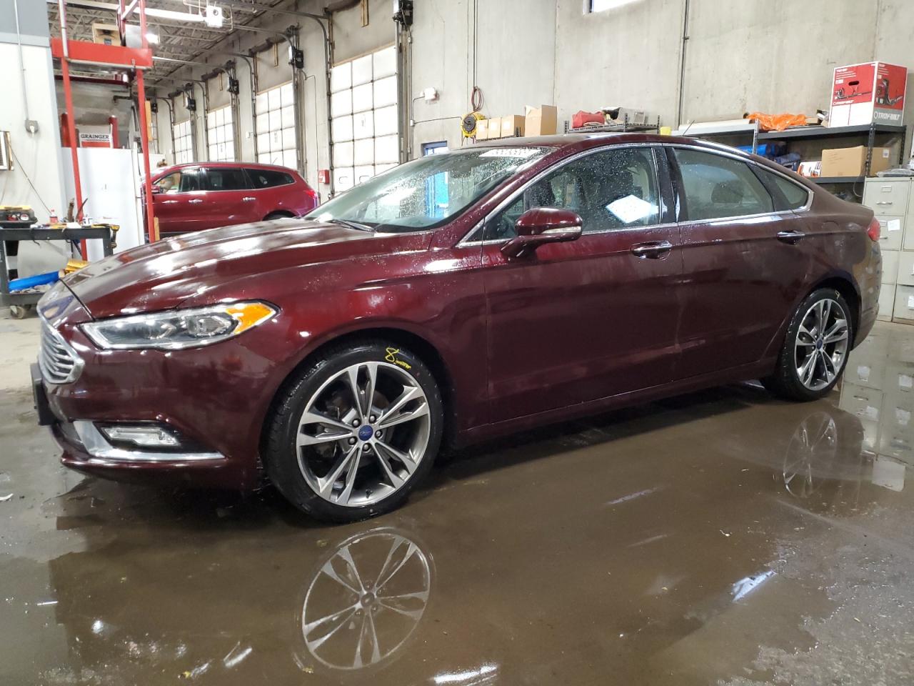 Изображение 1 2017 FORD FUSION TITANIUM 2017 с VIN 3FA6P0K9XHR122206