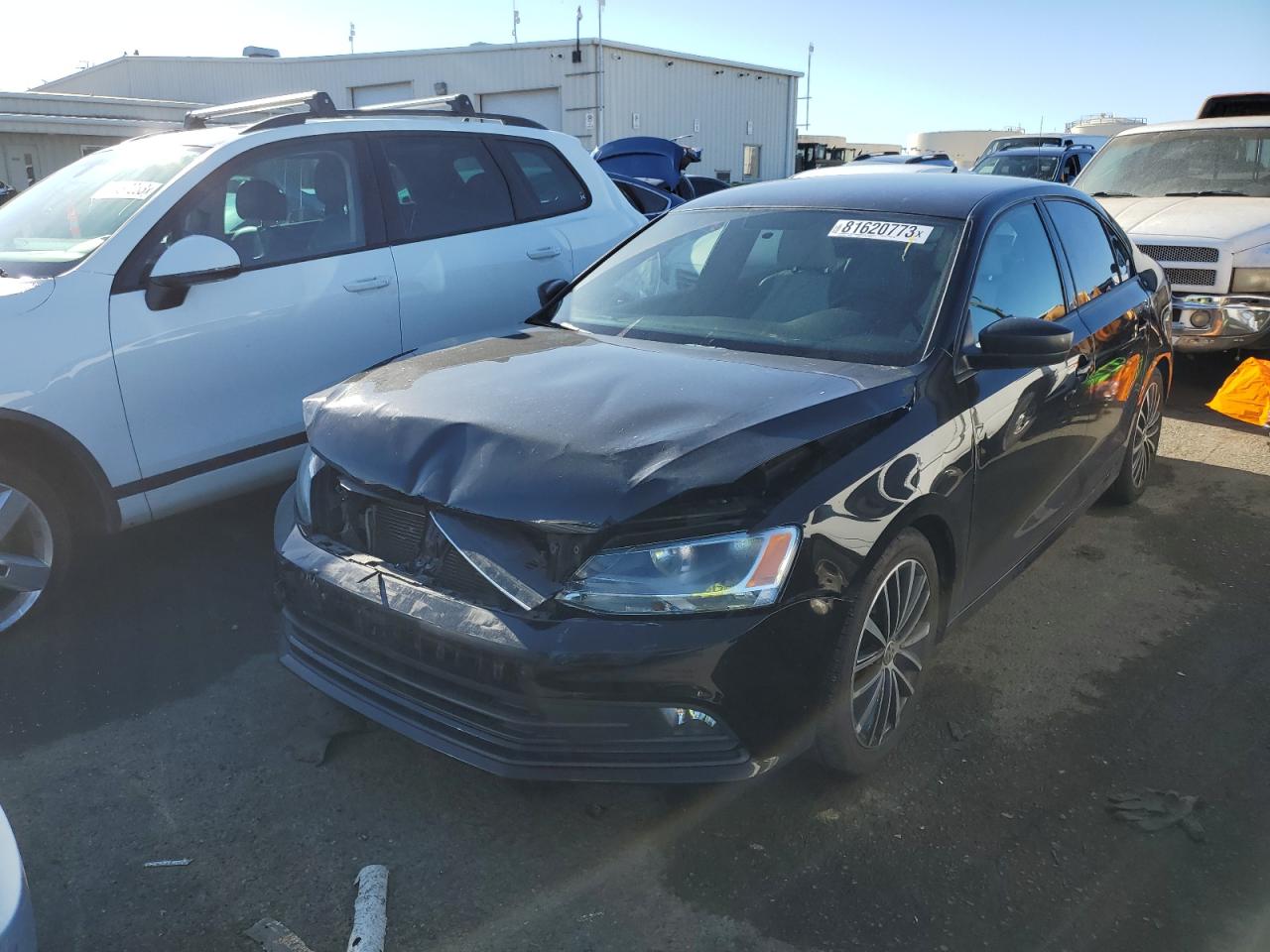 Image 1 of 2016 VOLKSWAGEN JETTA SPORT 2016 with VIN 3VWD17AJ1GM217432