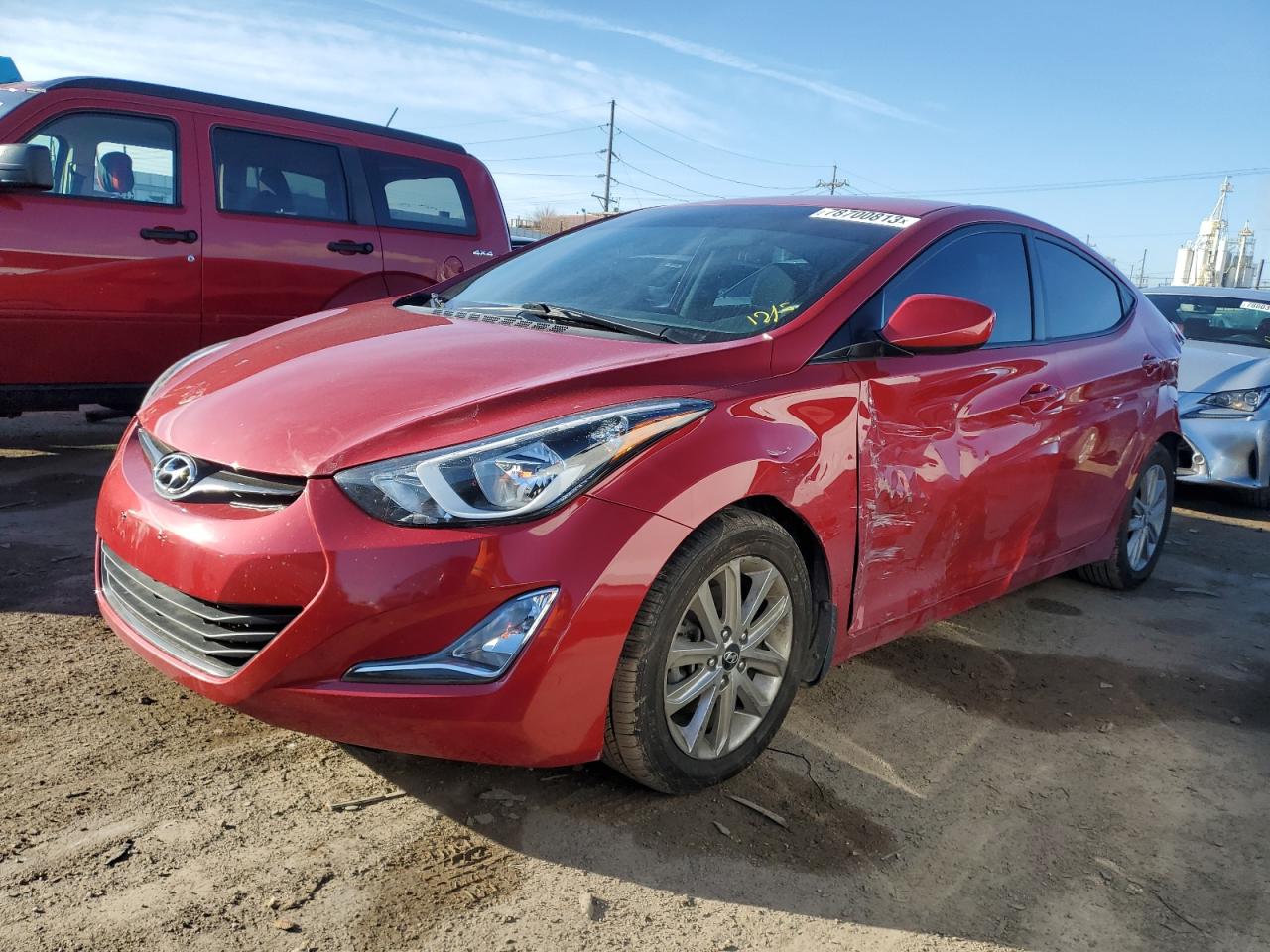 Obraz 1 z 2016 HYUNDAI ELANTRA SE 2016 z VIN KMHDH4AE2GU519660