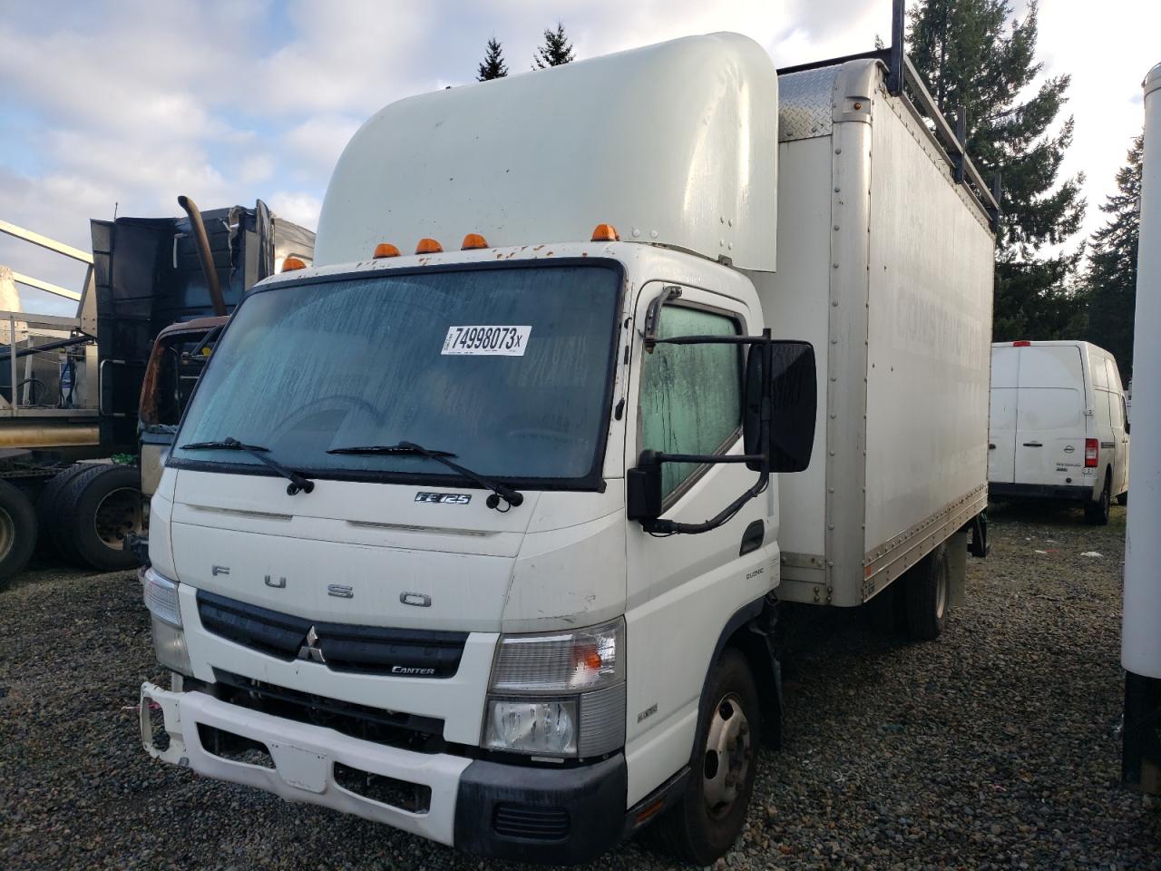 Image 1 of 2012 MITSUBISHI FUSO TRUCK OF AMERICA INC FE FEC52S 2012 with VIN JL6AMG1A9CK001477