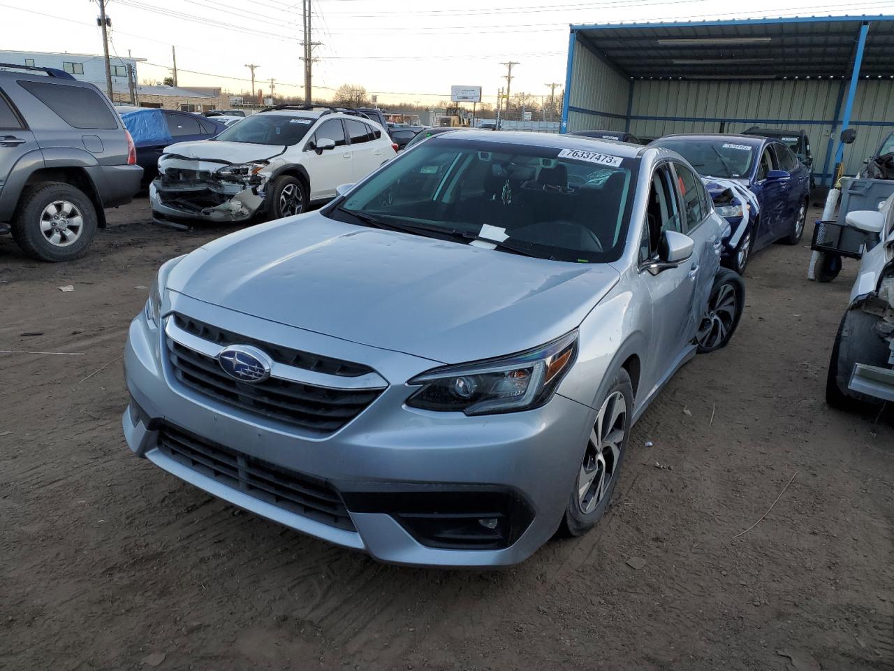 Image 1 of 2021 SUBARU LEGACY PREMIUM 2021 with VIN 4S3BWAD67M3014431