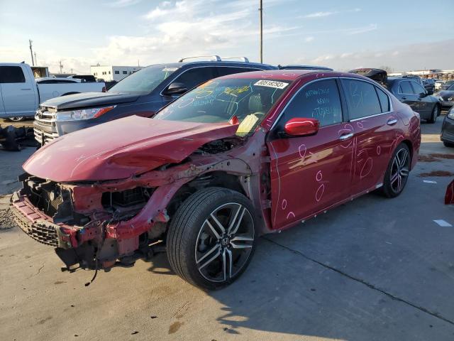 Image 1 of 2017 HONDA ACCORD SPORT 2017 with VIN 1HGCR2F50HA227374