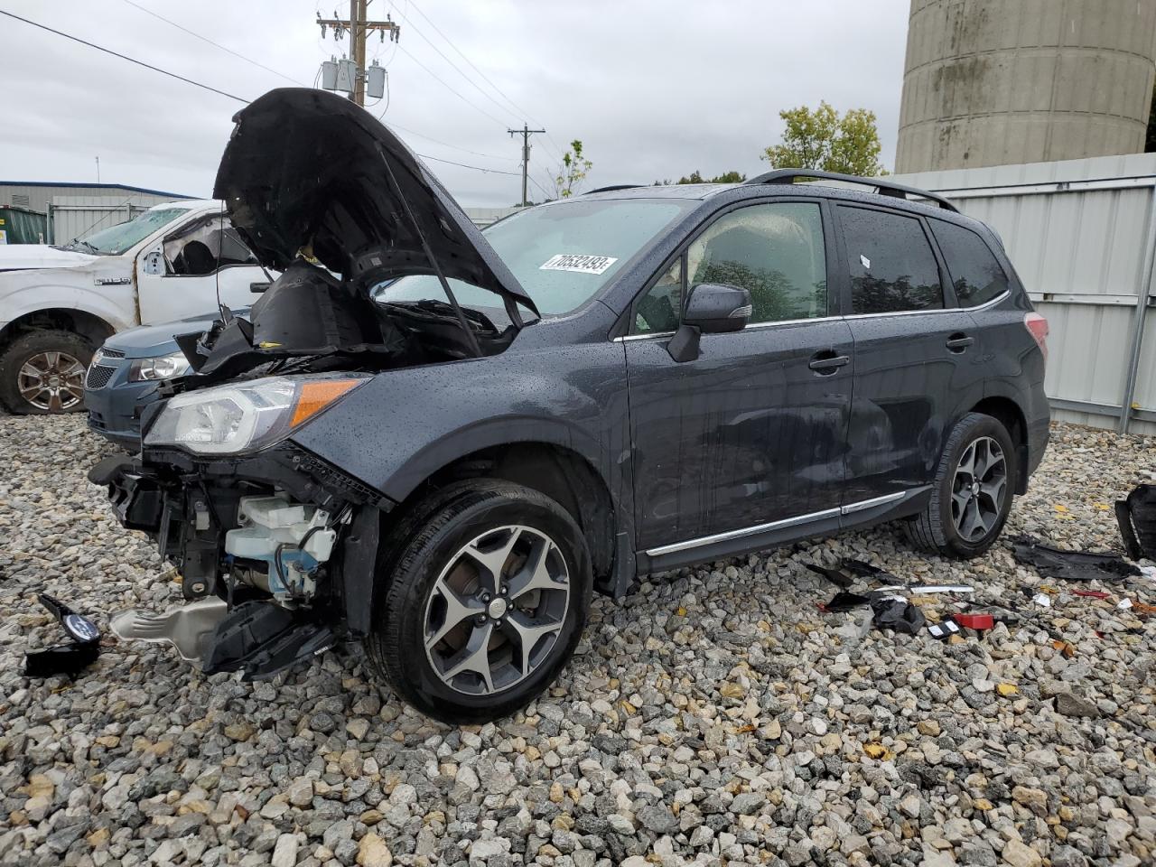 Image 1 of 2015 SUBARU FORESTER 2.0XT TOURING 2015 with VIN JF2SJGUC1FH466972