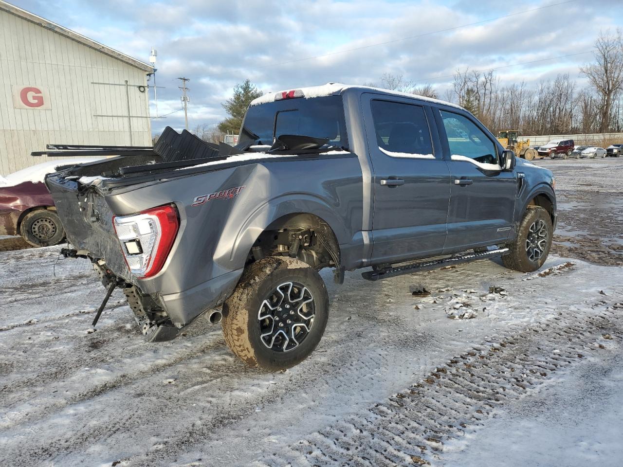 Obraz 3 z 2022 FORD F150 SUPERCREW 2022 z VIN 1FTFW1EDXNFA08623