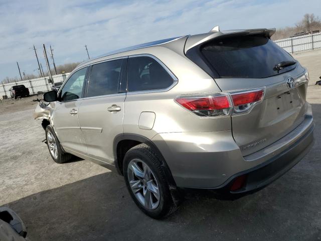 Изображение 2 2015 TOYOTA HIGHLANDER LIMITED 2015 с VIN 5TDDKRFH9FS217548