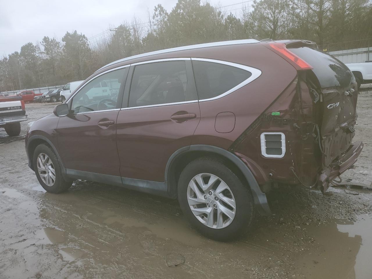 Изображение 2 2015 HONDA CR-V EXL 2015 с VIN 2HKRM3H7XFH535993