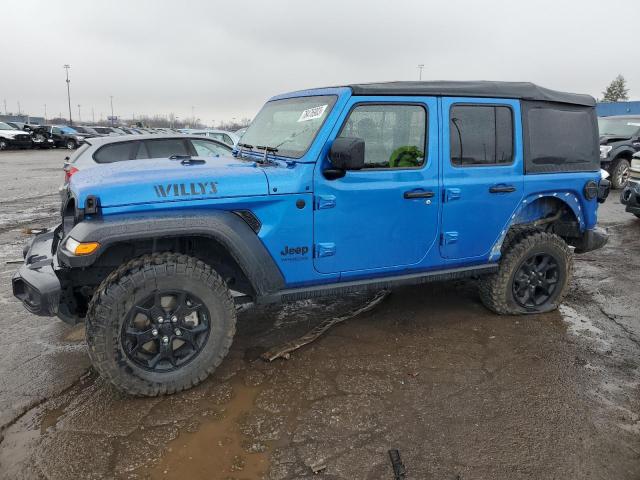 Image 1 of 2021 JEEP WRANGLER UNLIMITED SPORT 2021 with VIN 1C4HJXDN5MW847775