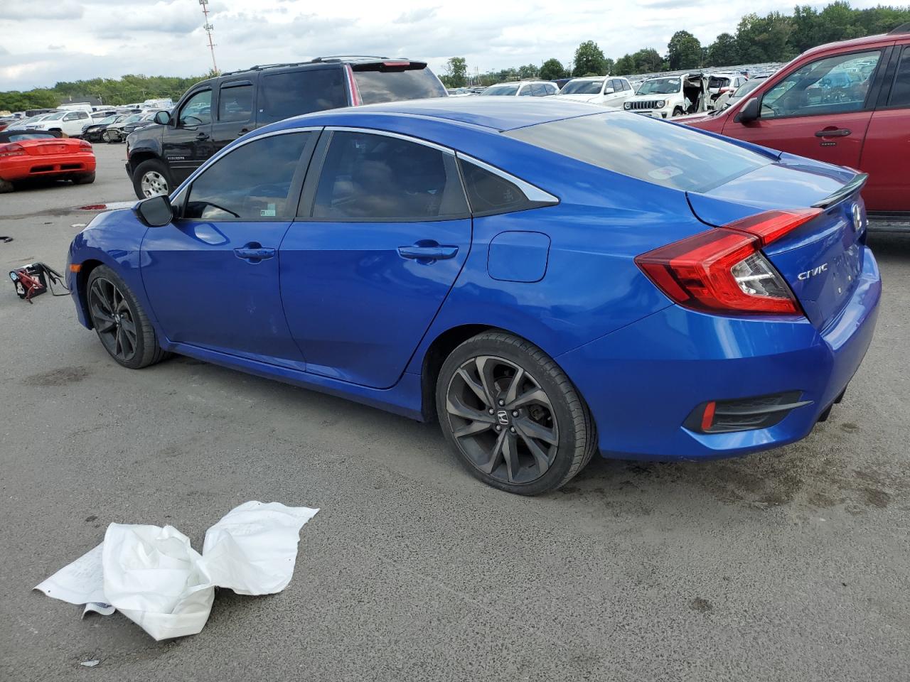 Image 2 of 2019 HONDA CIVIC SPORT 2019 with VIN 2HGFC2F8XKH523875