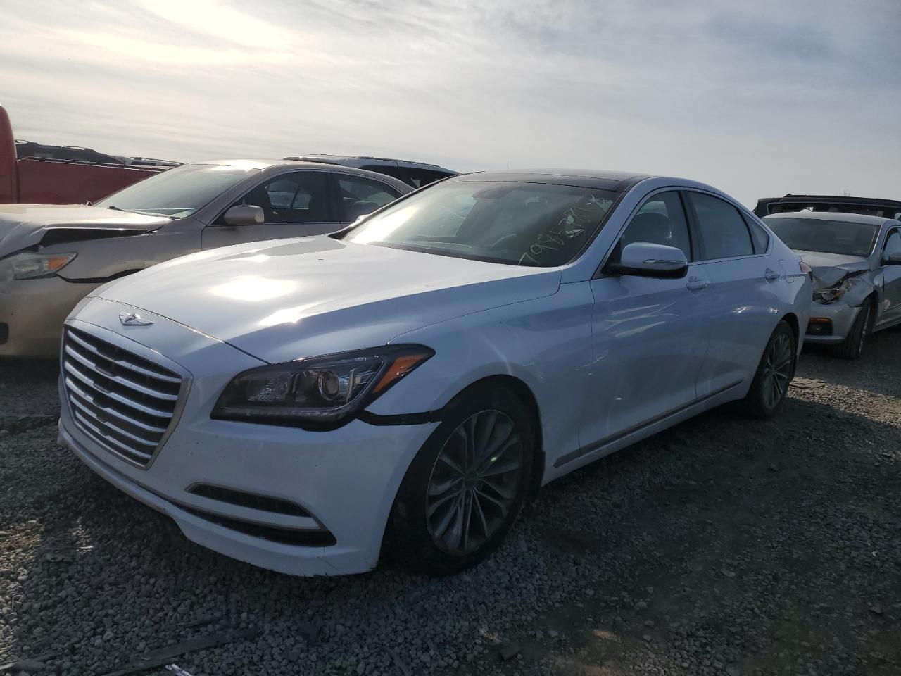 Image 1 of 2015 HYUNDAI GENESIS 3.8L 2015 with VIN KMHGN4JE3FU081591