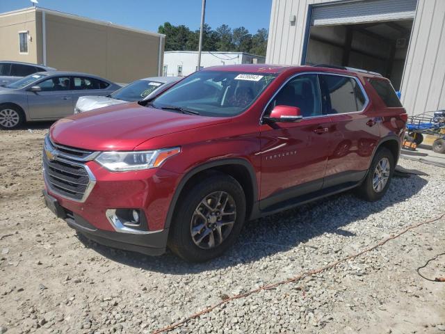 Image 1 of 2018 CHEVROLET TRAVERSE LT 2018 with VIN 1GNEVGKW9JJ155604
