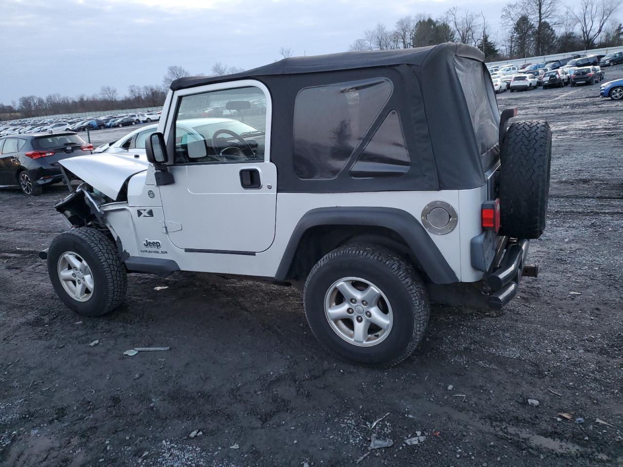 Image 2 of 2005 JEEP WRANGLER X 2005 with VIN 1J4FA39S55P342419