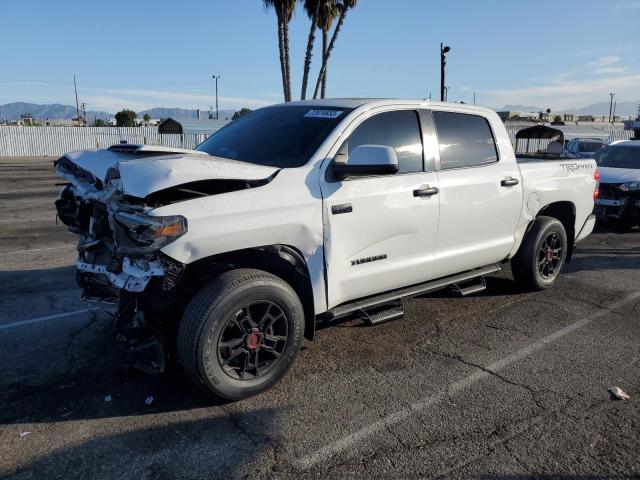 Image 1 of 2021 TOYOTA TUNDRA CREWMAX SR5 2021 with VIN 5TFDY5F19MX977013