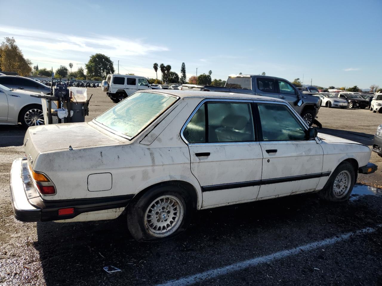 Image 3 of 1986 BMW 535 I 1986 with VIN WBADC7407G0963352