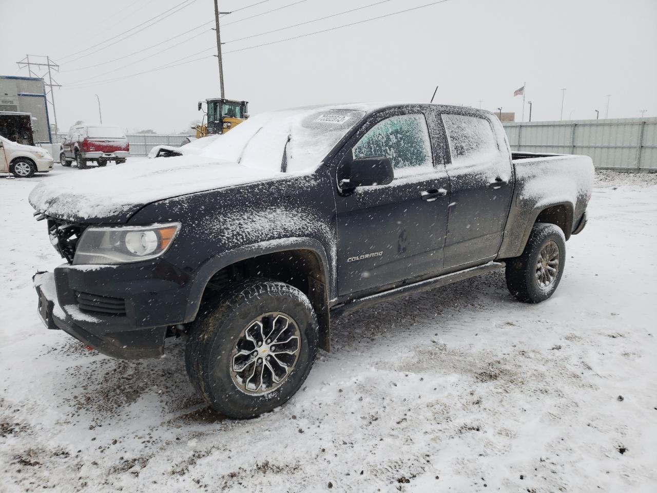 Image 1 of 2021 CHEVROLET COLORADO ZR2 2021 with VIN 1GCGTEEN8M1284310