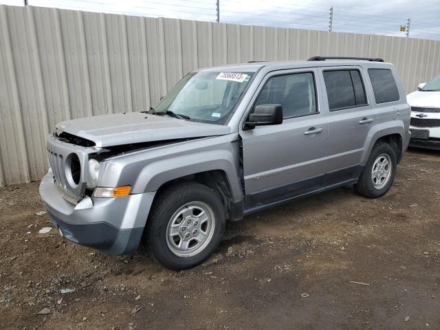 Image 1 of 2016 JEEP PATRIOT SPORT 2016 with VIN 1C4NJPBA2GD735566
