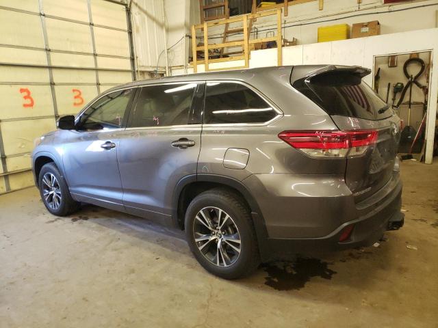 Image 2 of 2018 TOYOTA HIGHLANDER LE 2018 with VIN 5TDBZRFH0JS867316