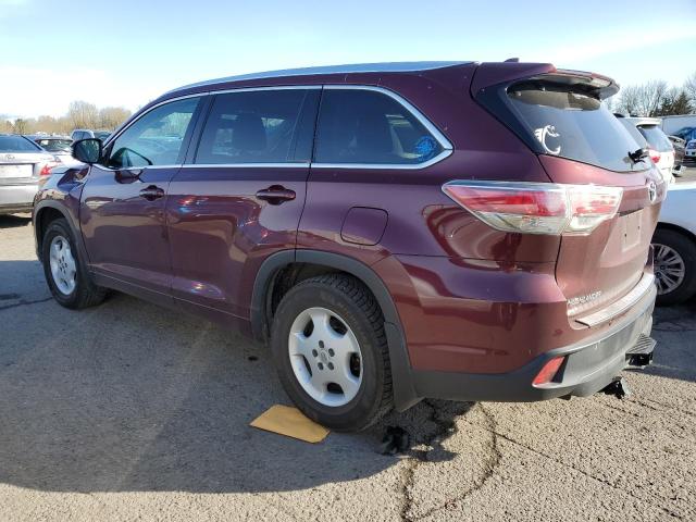 Изображение 2 2014 TOYOTA HIGHLANDER LIMITED 2014 с VIN 5TDDKRFHXES010326
