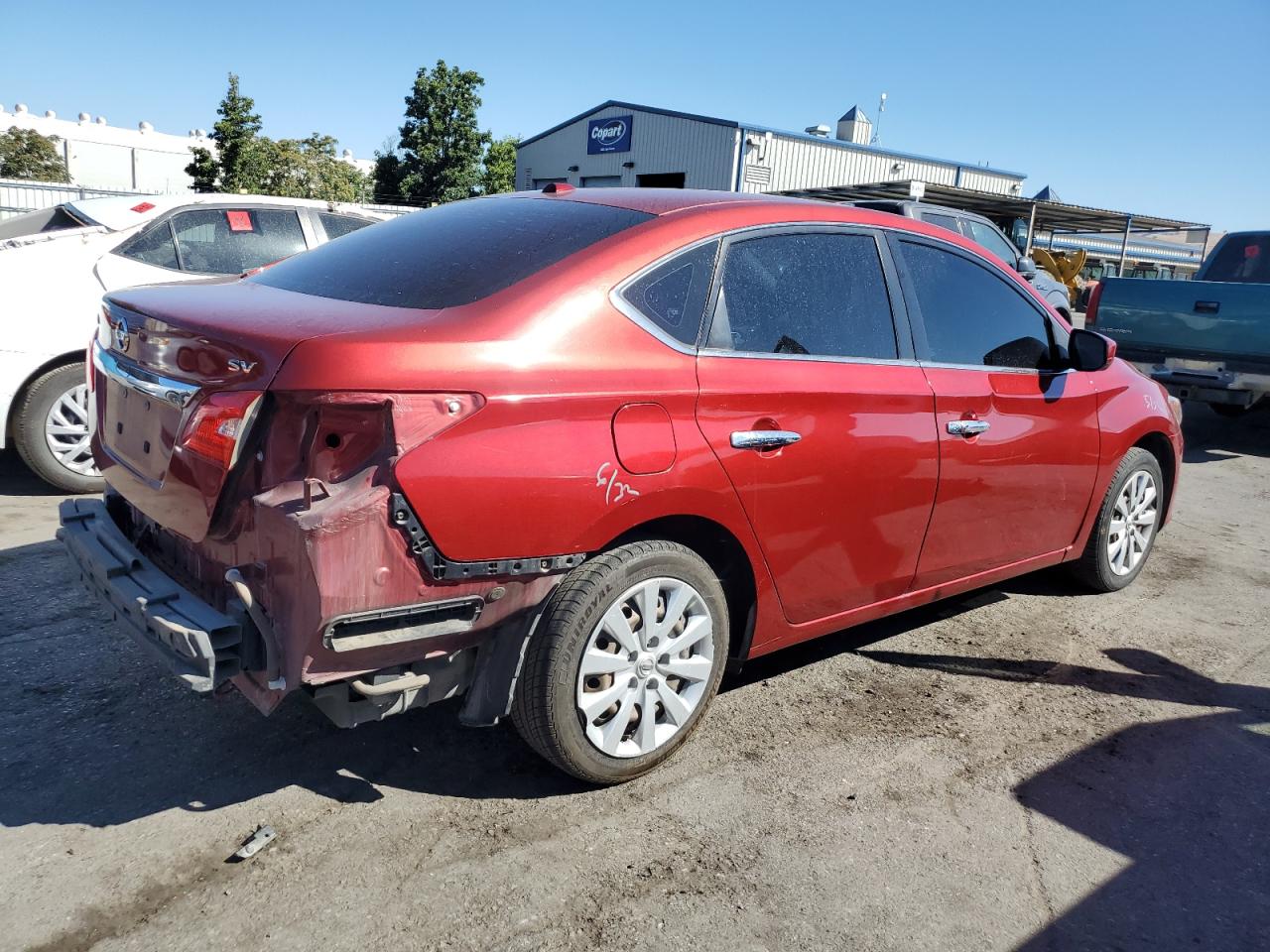 Image 3 of 2017 NISSAN SENTRA S 2017 with VIN 3N1AB7AP5HY365412