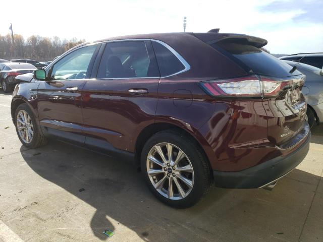 Image 2 of 2017 FORD EDGE TITANIUM 2017 with VIN 2FMPK4K93HBC15177