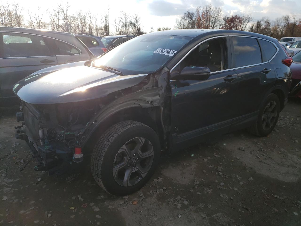 Image 1 of 2019 HONDA CR-V EXL 2019 with VIN 2HKRW2H82KH600343