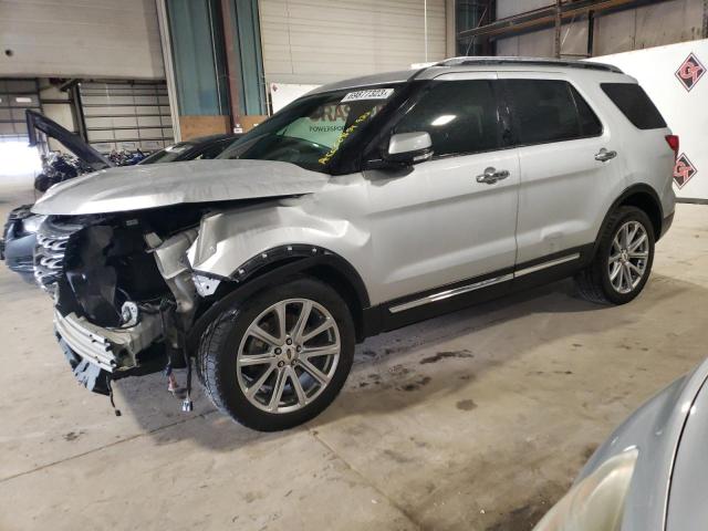 Image 1 of 2017 FORD EXPLORER LIMITED 2017 with VIN 1FM5K8FH2HGC09654