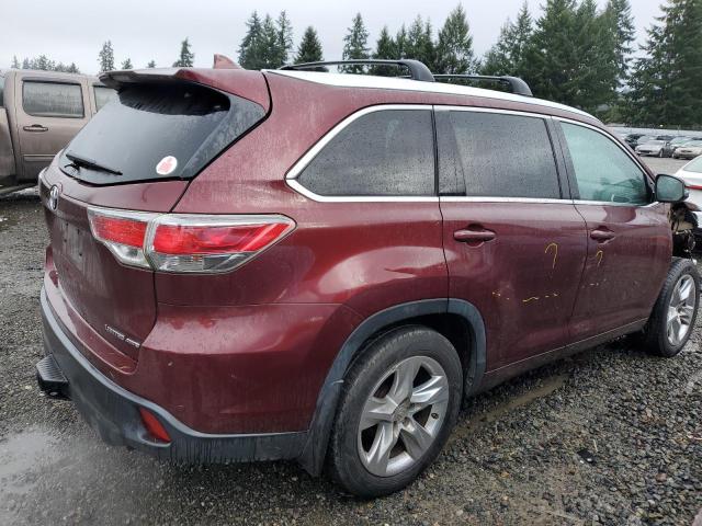 Изображение 3 2015 TOYOTA HIGHLANDER LIMITED 2015 с VIN 5TDDKRFH2FS159346