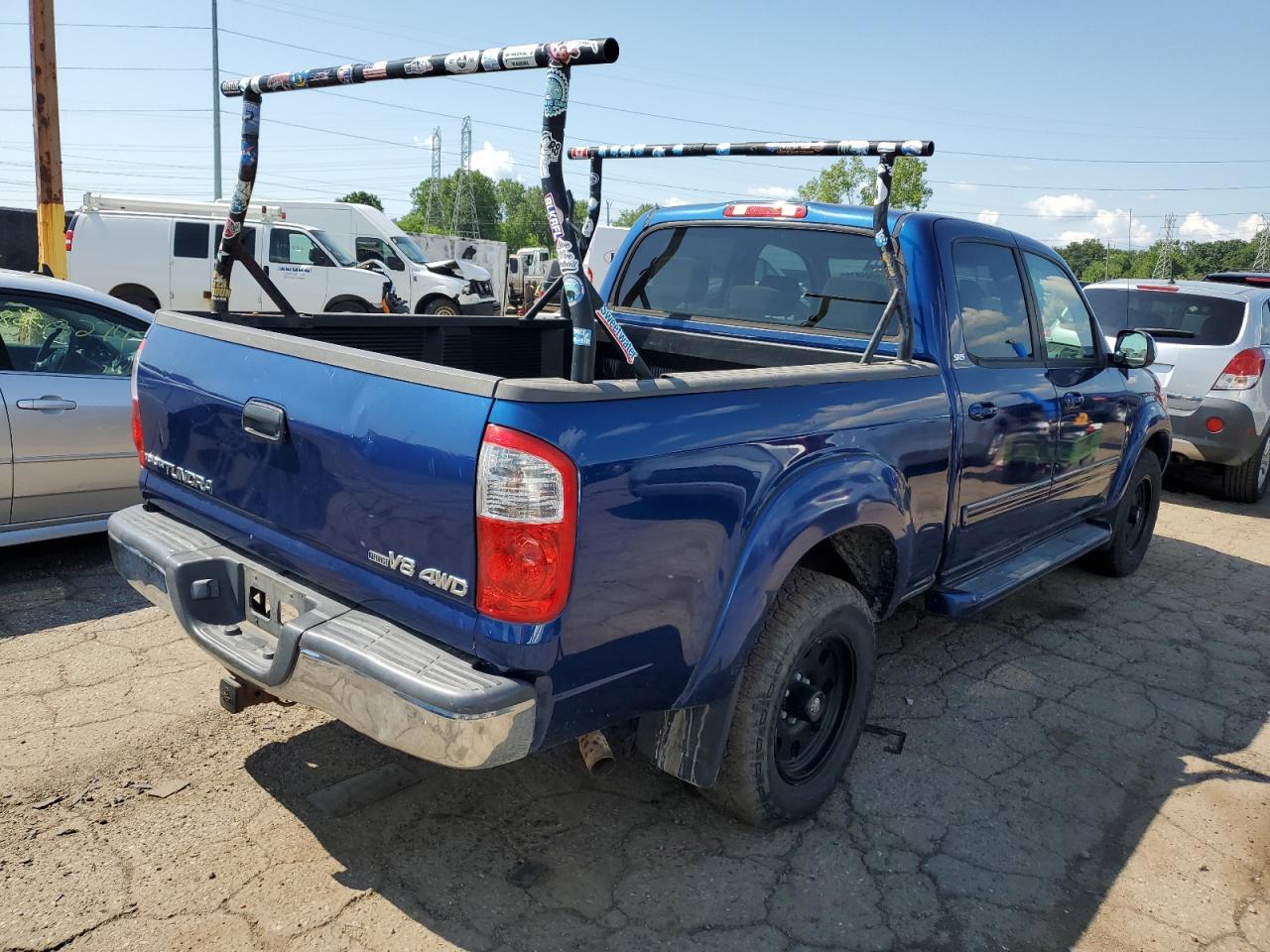 Image 3 of 2005 TOYOTA TUNDRA DOUBLE CAB SR5 2005 with VIN 5TBDT44155S485736