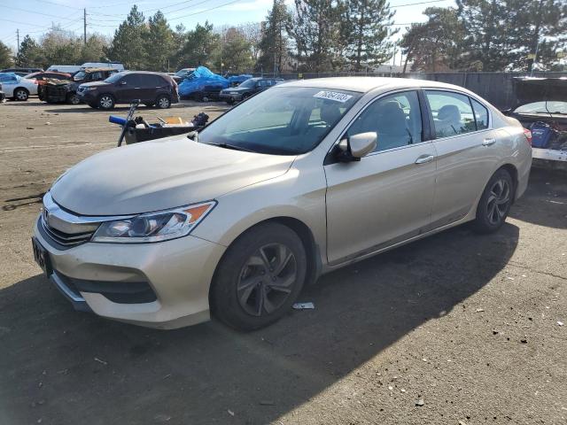 Image 1 of 2016 HONDA ACCORD LX 2016 with VIN 1HGCR2F39GA157385