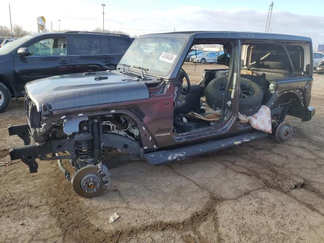 Image 1 of 2021 JEEP WRANGLER UNLIMITED SAHARA 2021 with VIN 1C4HJXEG8MW812793