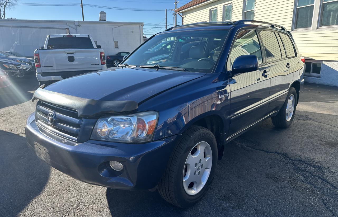 Изображение 2 2005 TOYOTA HIGHLANDER LIMITED 2005 с VIN JTEEP21A150107887