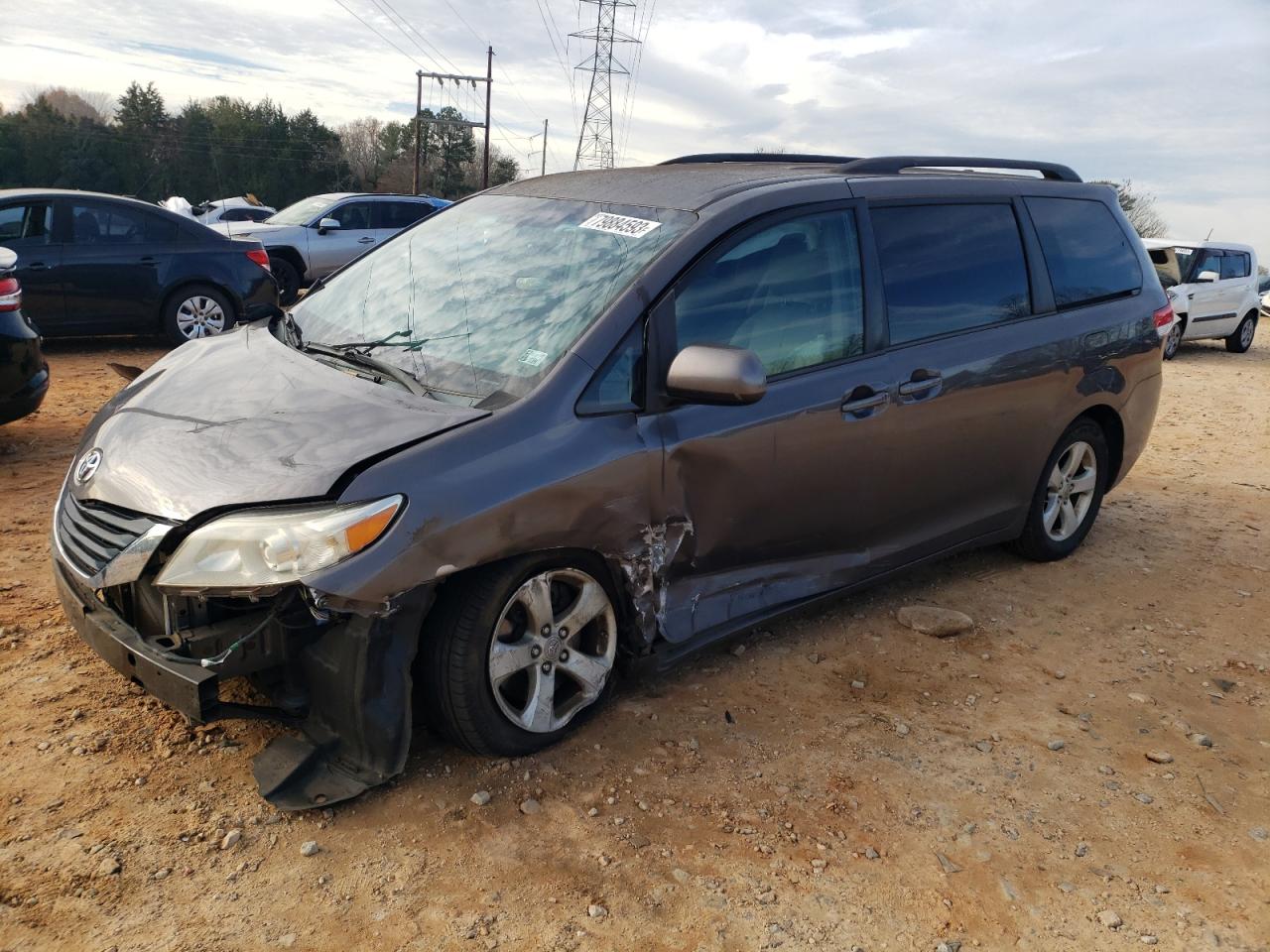 Image 1 of 2012 TOYOTA SIENNA LE 2012 with VIN 5TDKK3DC6CS237294