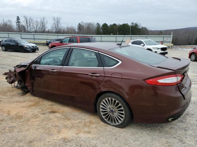 Image 2 of 2015 FORD FUSION TITANIUM 2015 with VIN 3FA6P0K9XFR207401