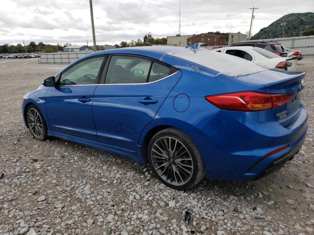 Image 2 of 2018 HYUNDAI ELANTRA SPORT 2018 with VIN KMHD04LB0JU577168