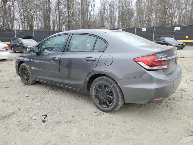 Image 2 of 2013 HONDA CIVIC LX 2013 with VIN 2HGFB2F58DH574660