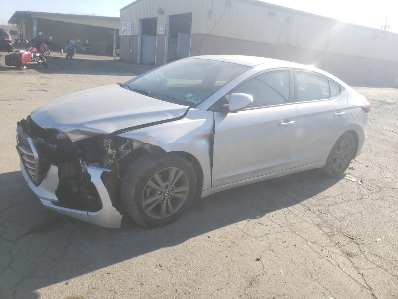Image 1 of 2018 HYUNDAI ELANTRA SEL 2018 with VIN 5NPD84LF0JH342506