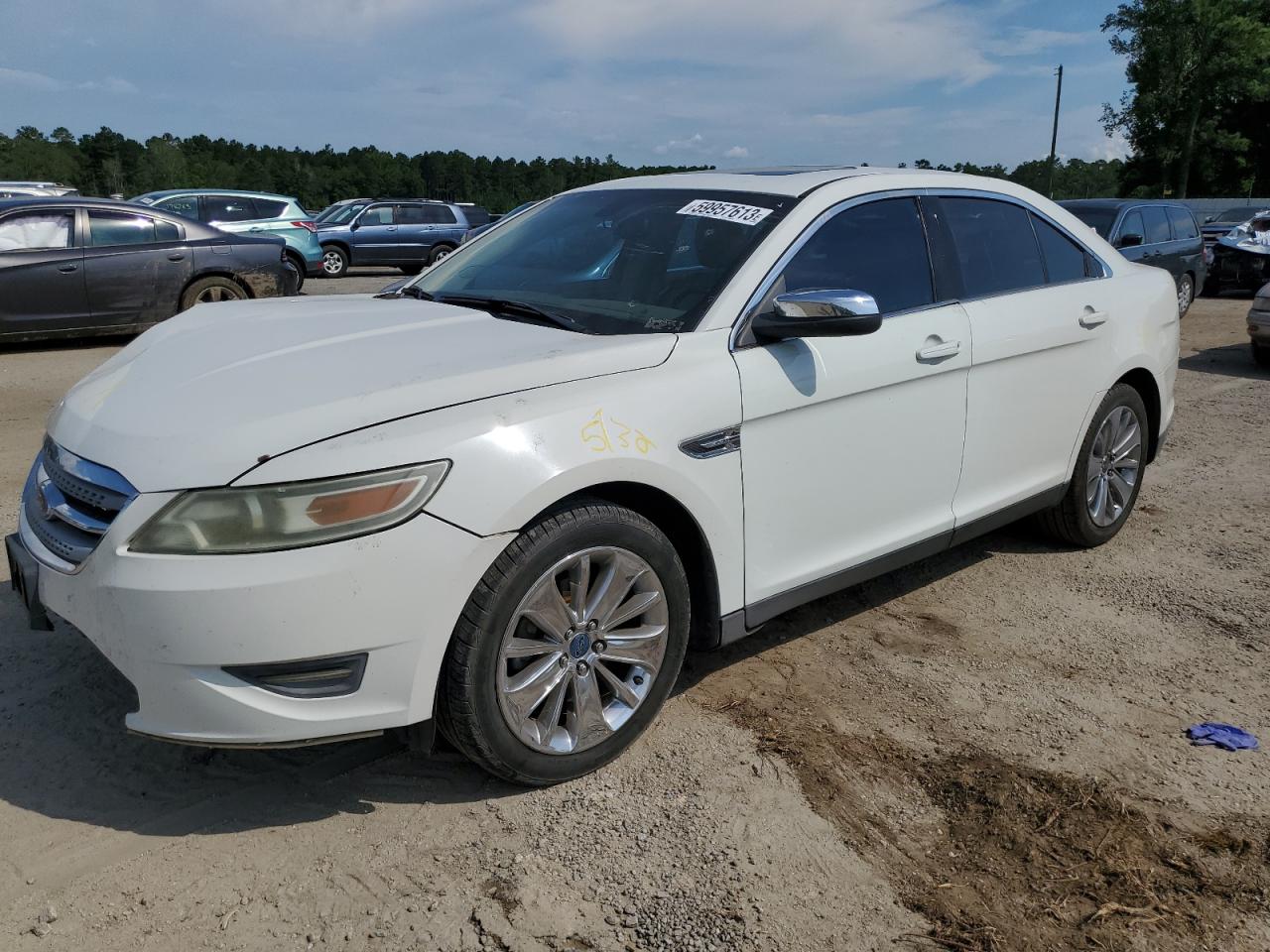 Image 1 of 2010 FORD TAURUS LIMITED 2010 with VIN 1FAHP2FW3AG120766